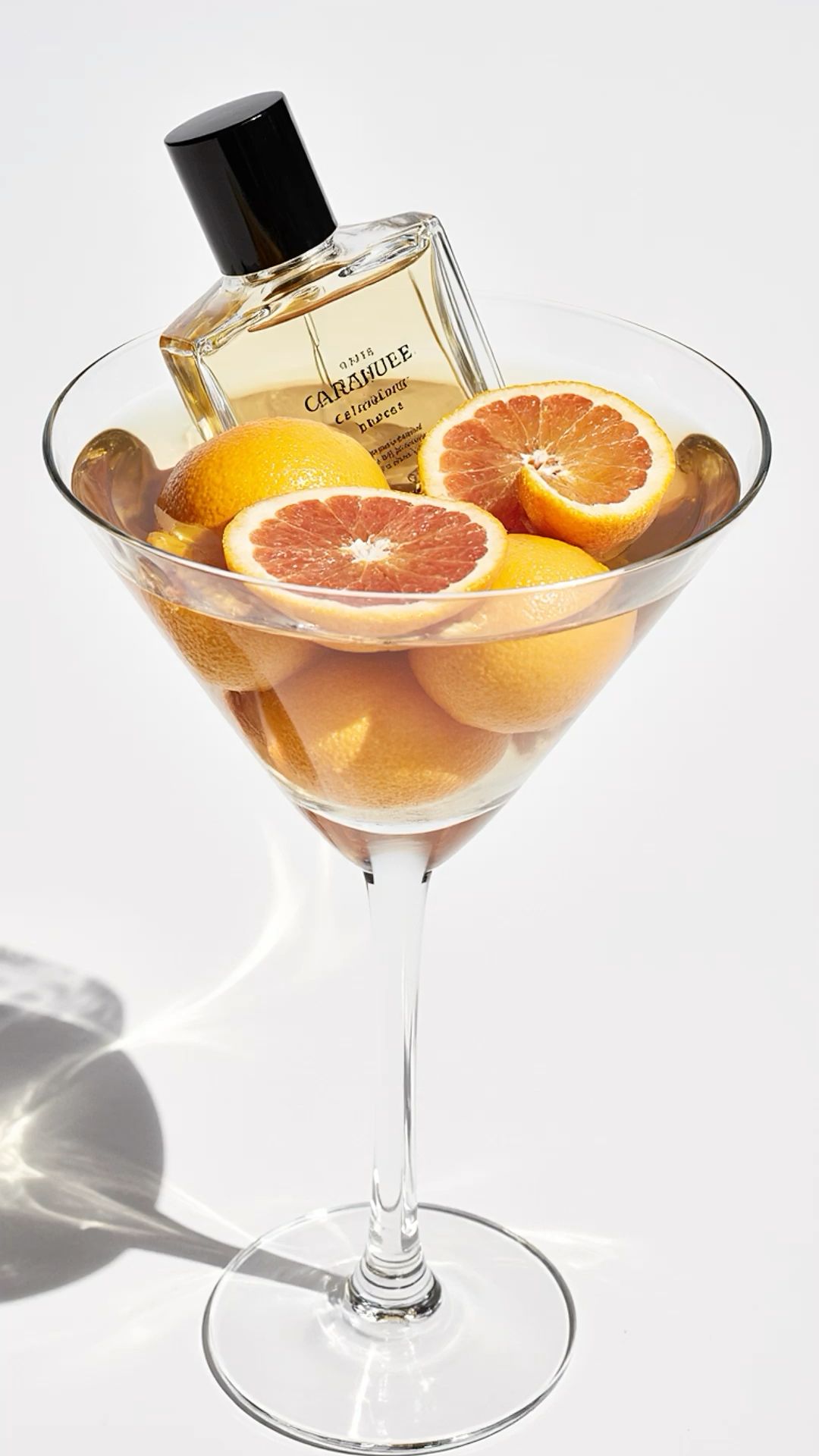 Citrus Perfume In Martini Glass Genflow template preview