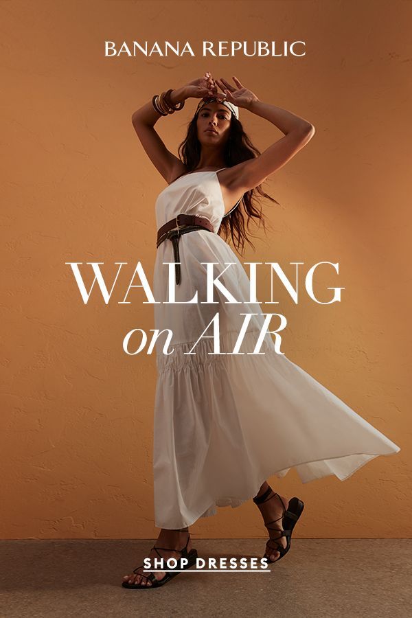 Airy Summer Dress Fashion Editorial Genflow template preview