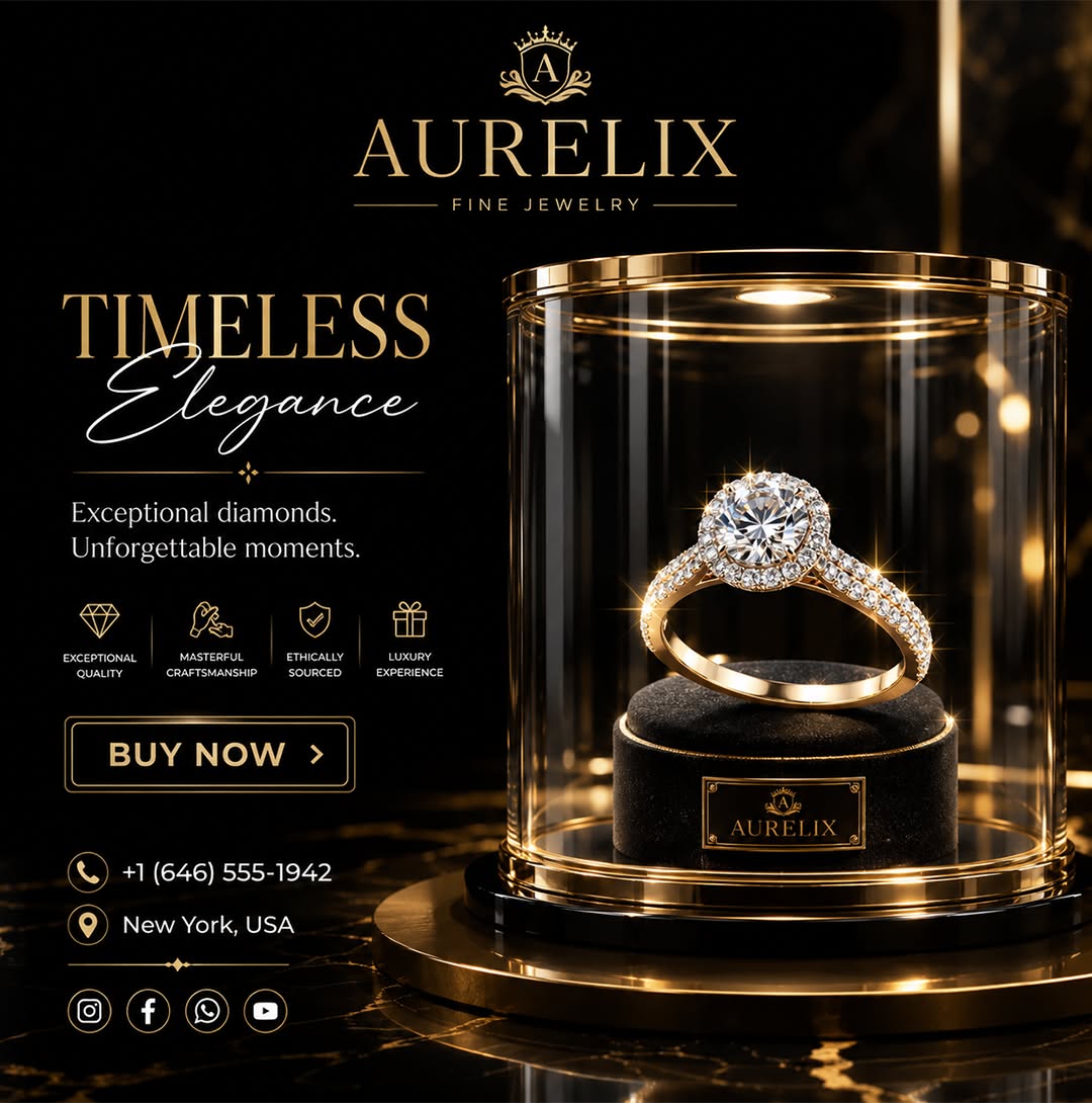 Timeless Elegance Diamond Ring Showcase Genflow テンプレートプレビュー