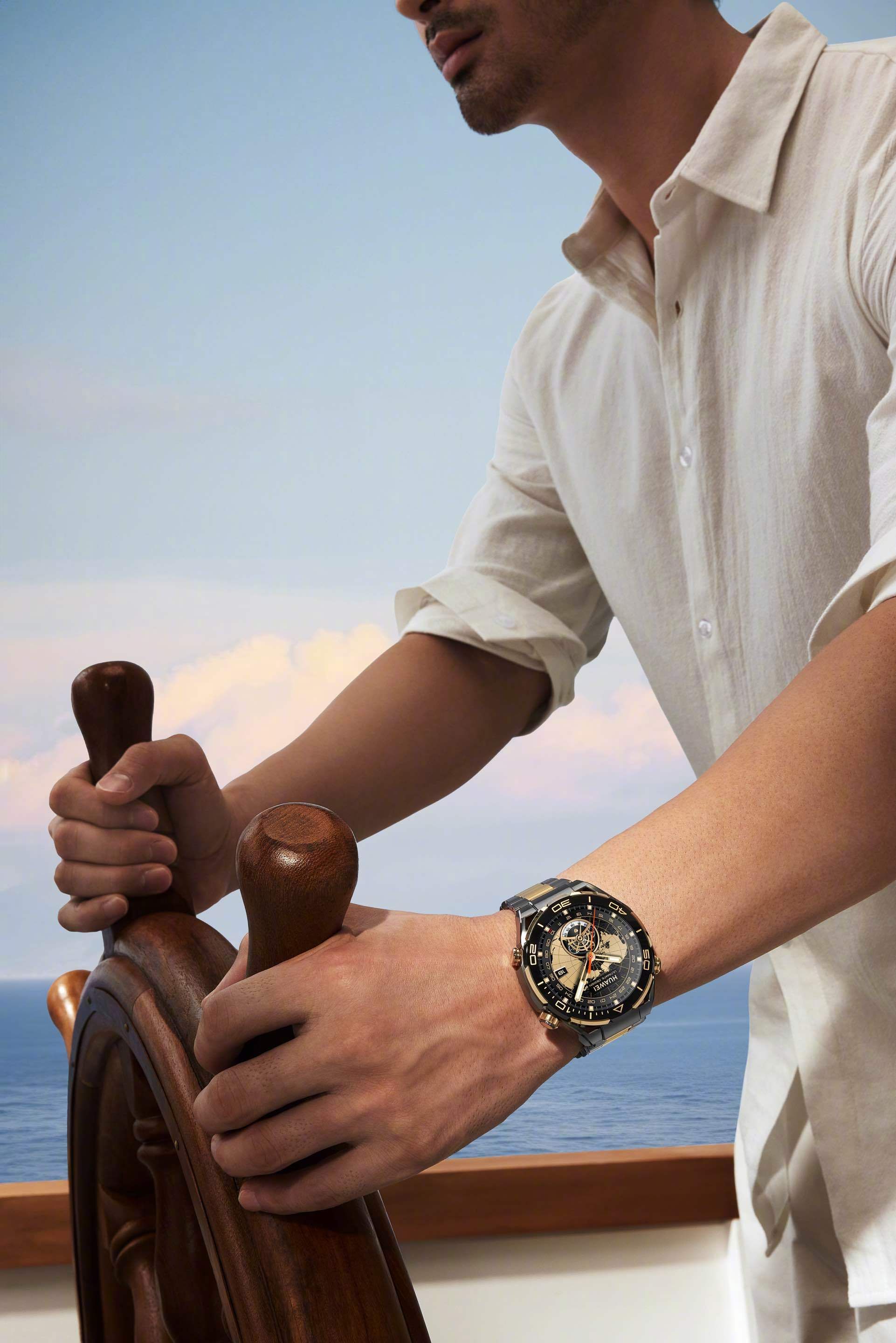 Luxury Watch Yacht Helm Lifestyle Genflow template preview