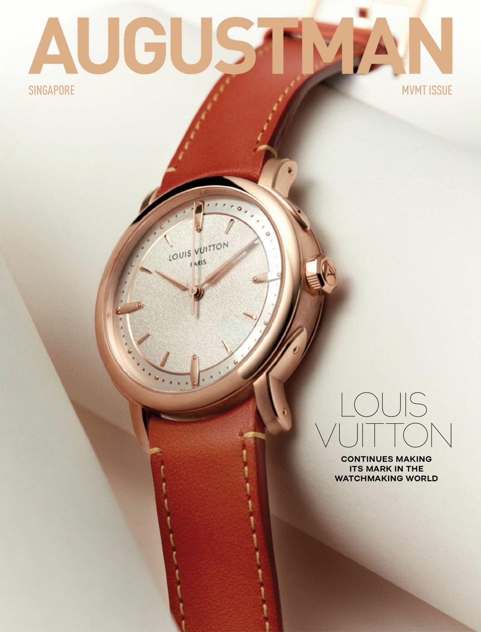 Luxury Leather Strap Watch Editorial Genflow テンプレートプレビュー