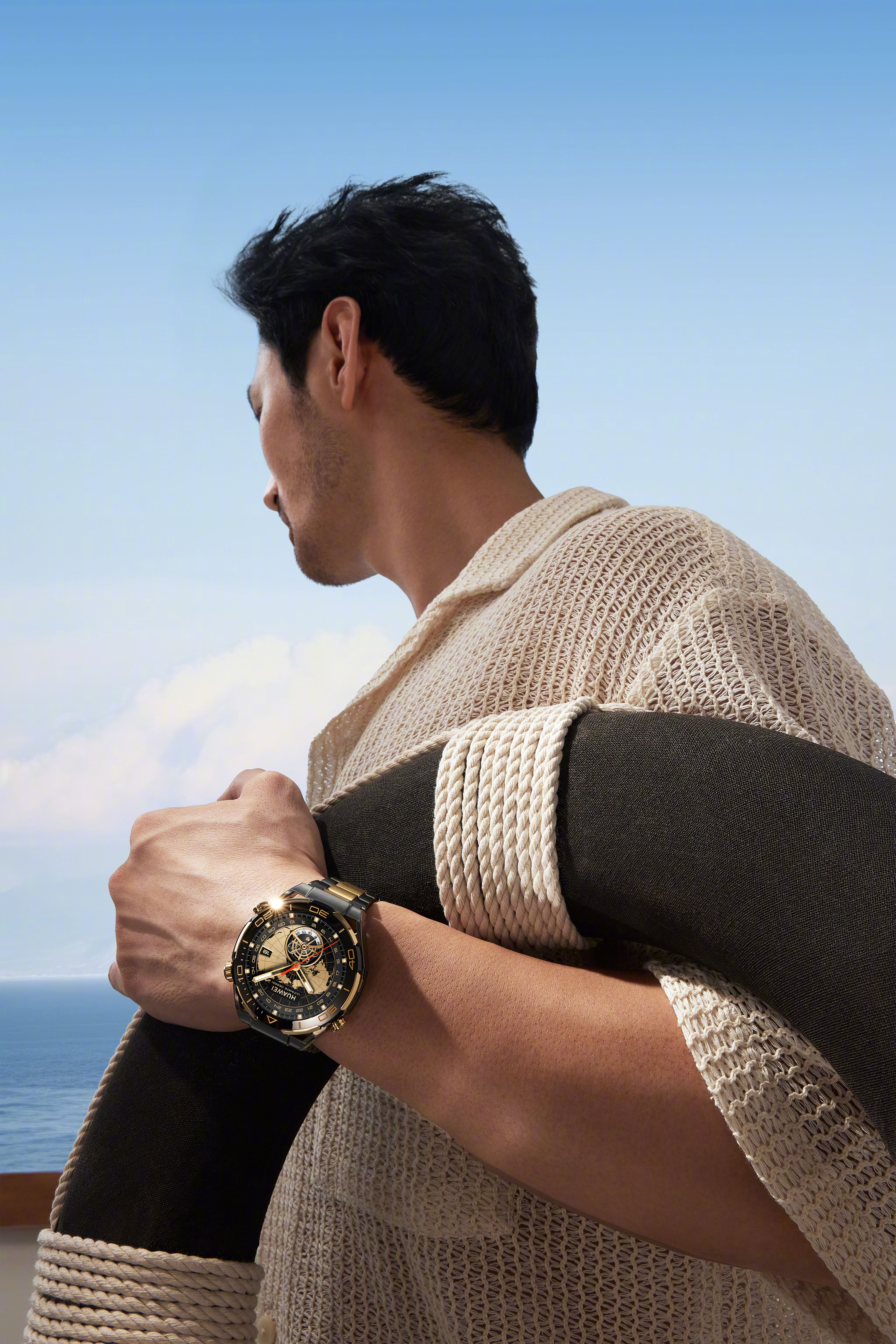 Luxury Watch Coastal Lifestyle Ad Genflow template preview