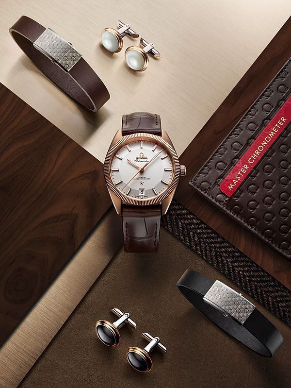 Luxury Watch And Leather Accessories Flat Lay Genflow template preview