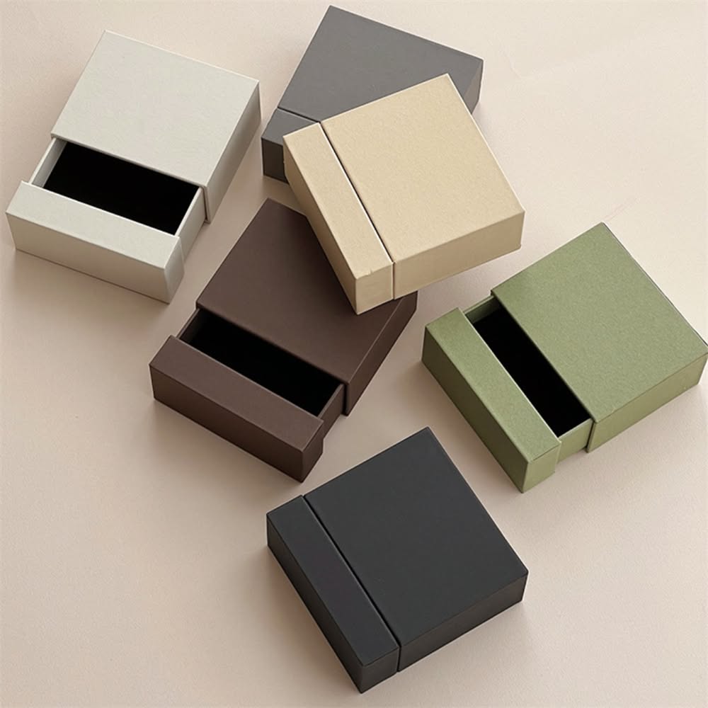 Minimalist Luxury Drawer Gift Boxes Genflow template preview