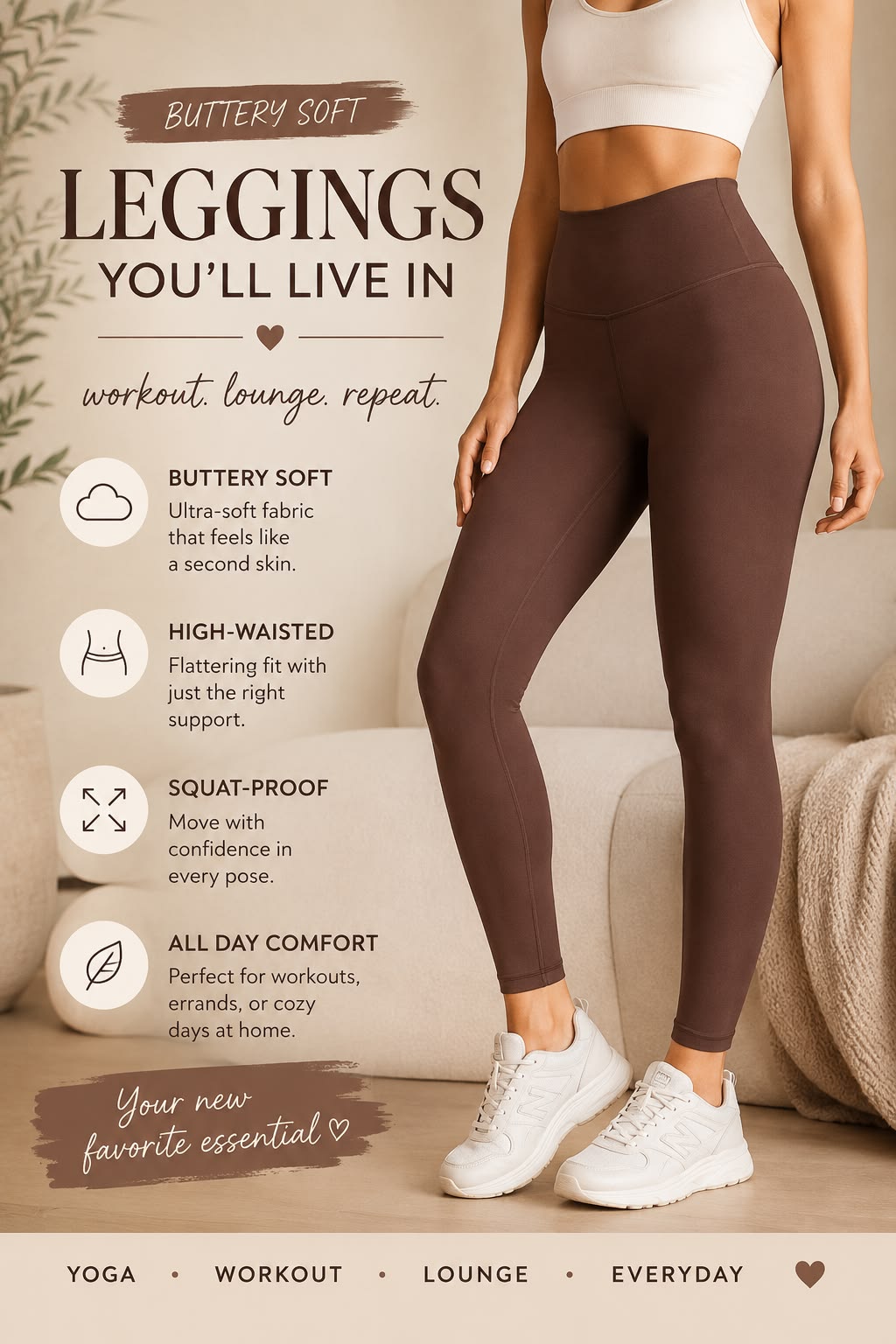 Leggings Product Photography 0027 Creative Design Generator Genflow template preview