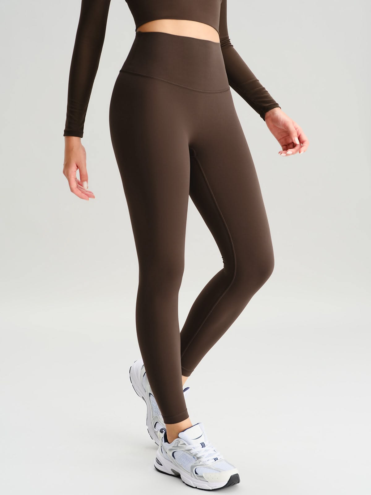 Dark Coffee Workout Leggings 24\ Creative Design Generator Genflow テンプレートプレビュー