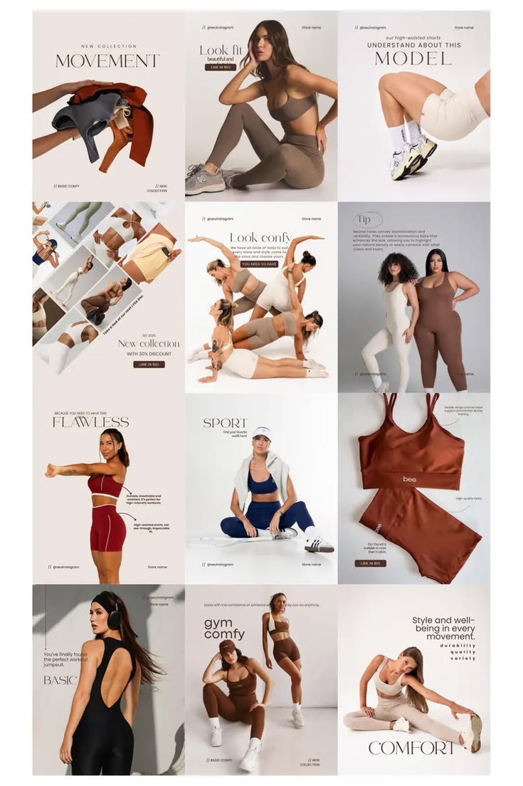 50 editable Canva templates featuring fitness Creative Design Generator Genflow template preview