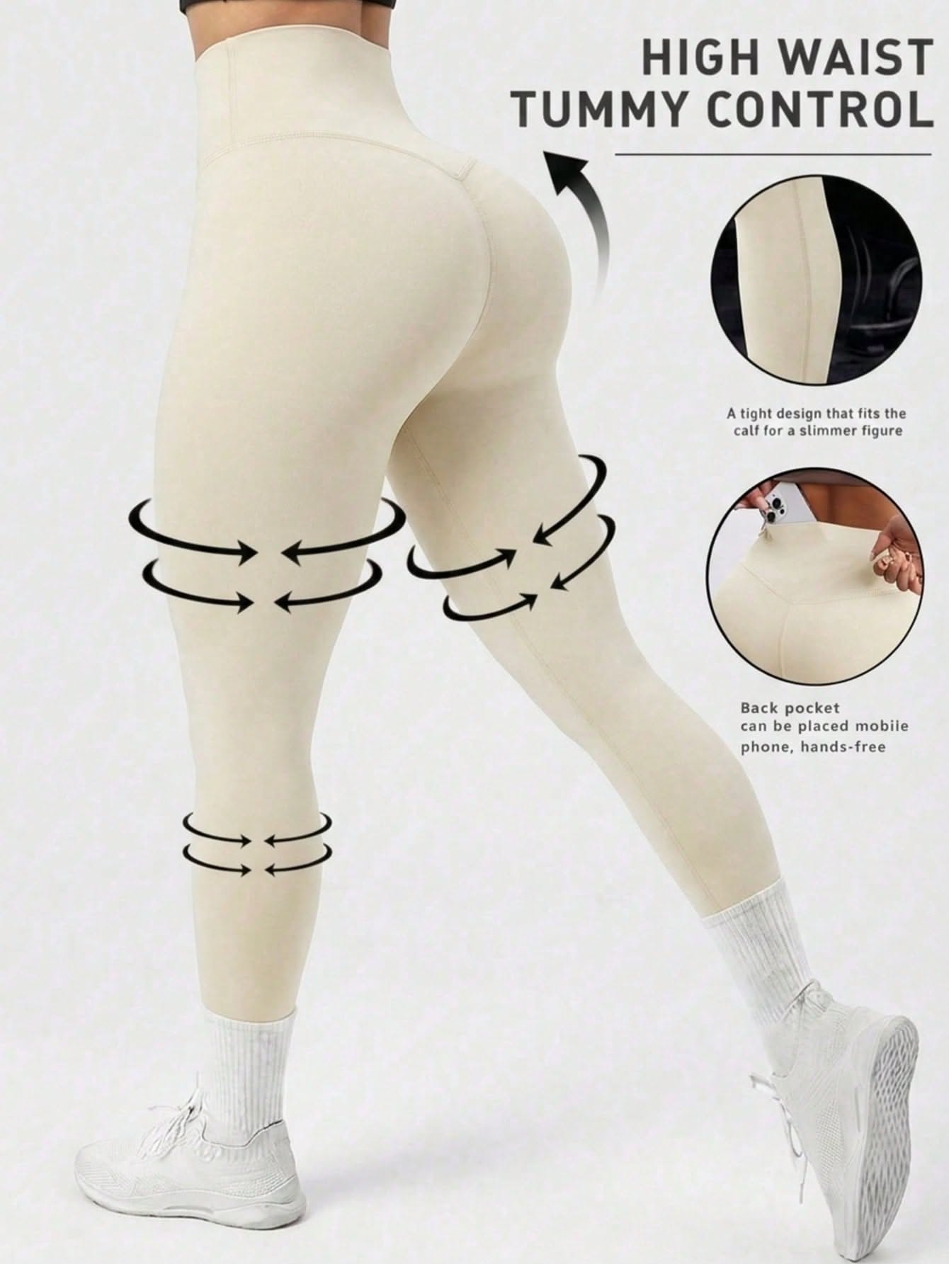 High Waist Slimming/High Waist Slimming Leg Design Creative Design Generator Genflow template preview