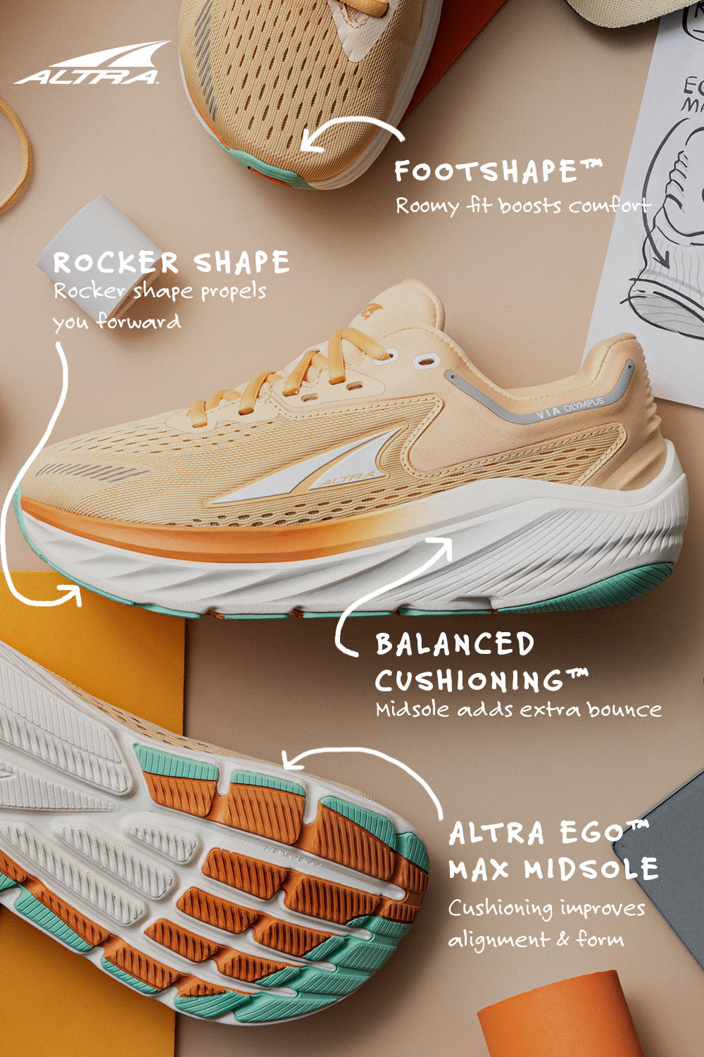 Altra Via Olympus Creative Design Generator Genflow template preview