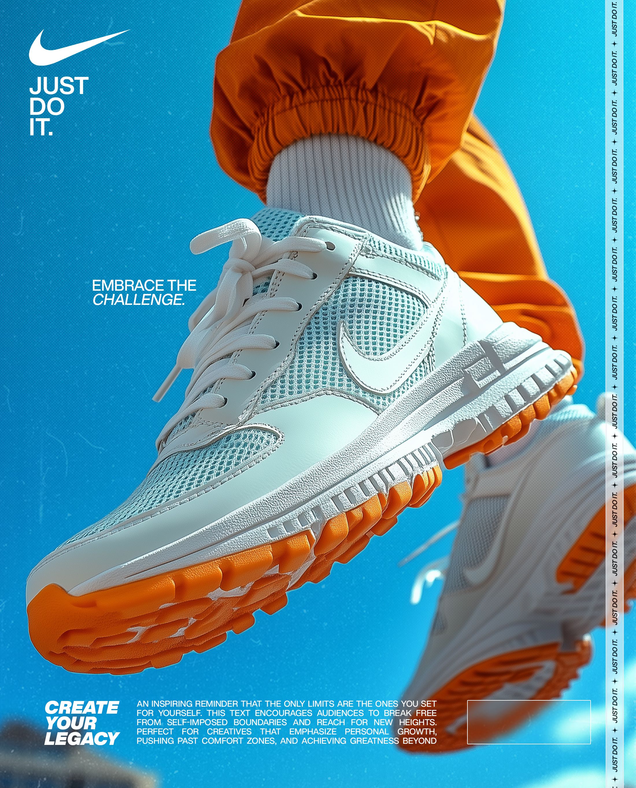 Sport Footwear Photography 0079 Creative Design Generator Genflow テンプレートプレビュー