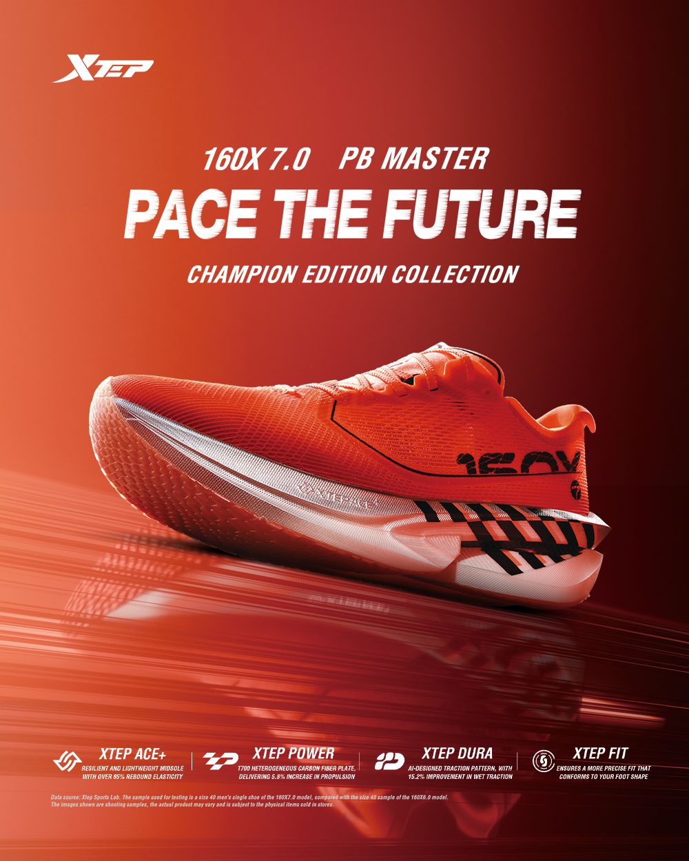 An Advertisement For The New X - Tex 7 0 Pb Master Creative Design Generator Genflow テンプレートプレビュー