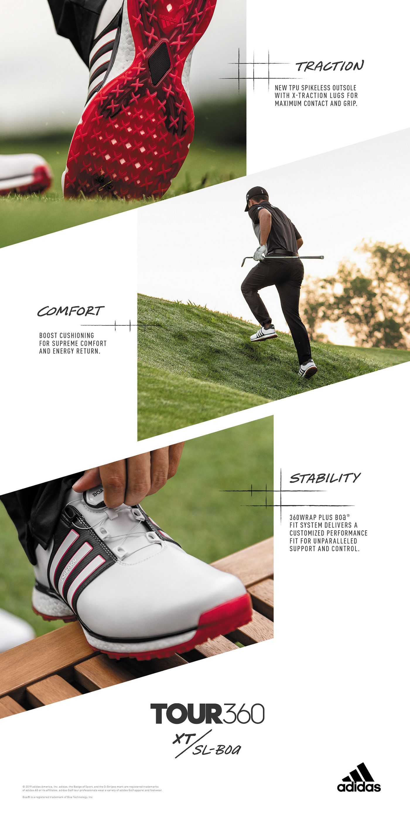 An Advertisement For Adidas Shows The Different Types Creative Design Generator Genflow テンプレートプレビュー
