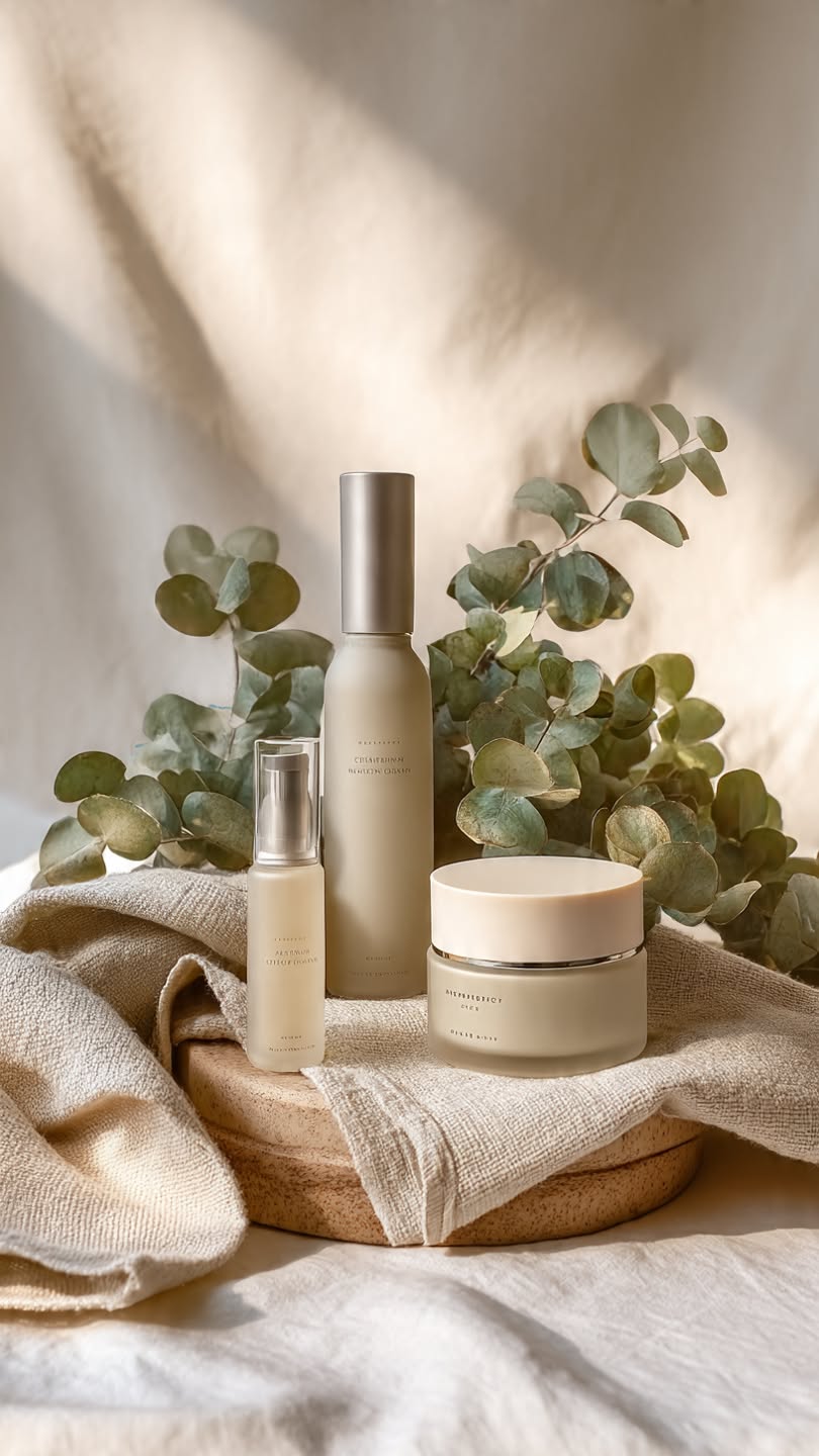 Skincare Product Photography 0004 Creative Design Generator Genflow 模板预览