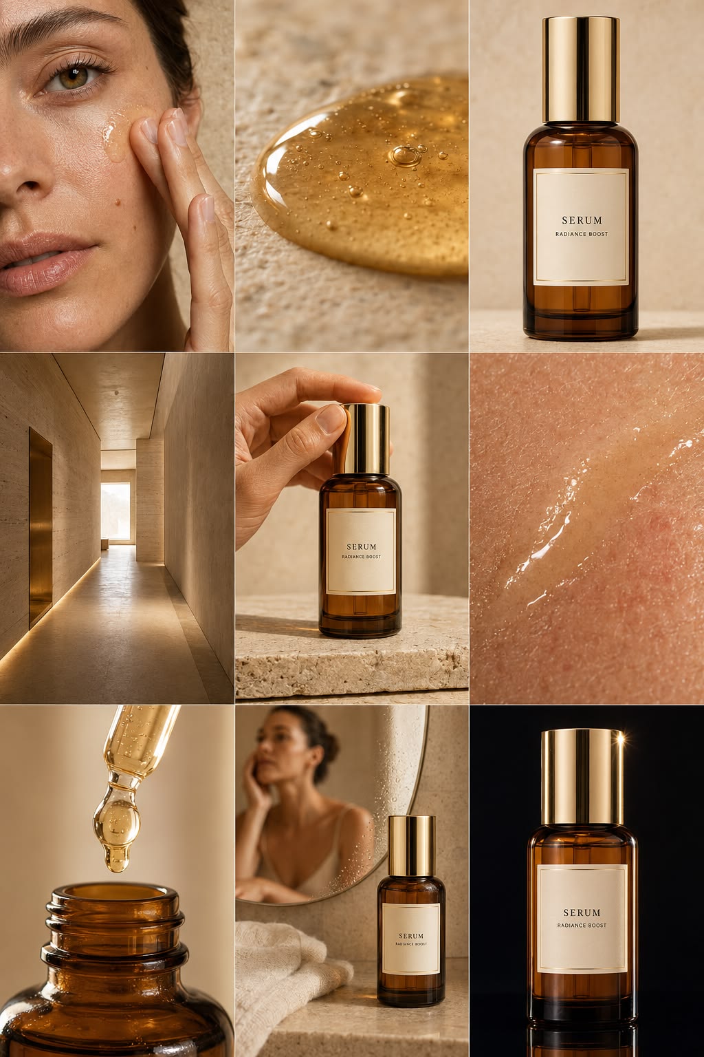 Skincare Product Photography 0024 Creative Design Generator Genflow template preview