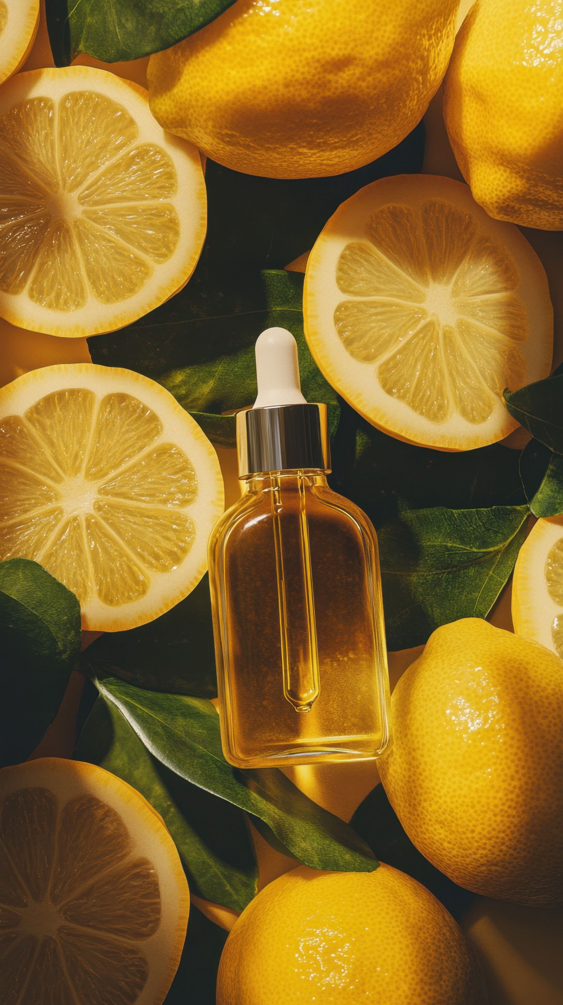 Lemon Herbal Skincare Oils, A Photo By Beautiful Things Creative Design Generator Genflow template preview