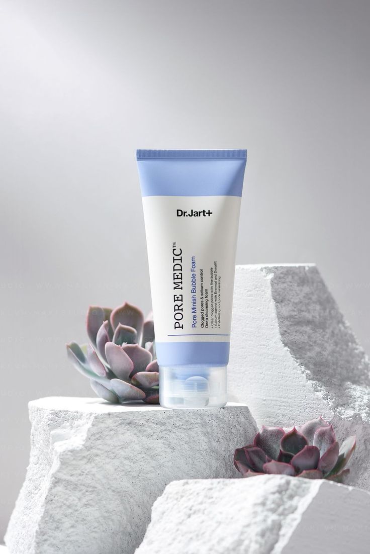 This May Contain: A Tube Of Dr Jarett's Power Effect Cream Next To A Succulent Plant Creative Design Generator Genflow テンプレートプレビュー