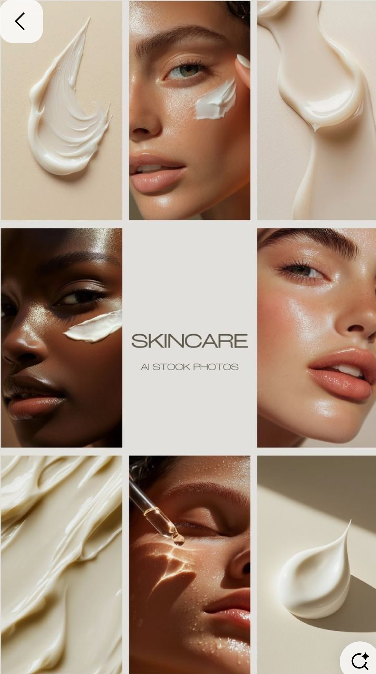 Skincare Product Photography 0173 Creative Design Generator Genflow template preview