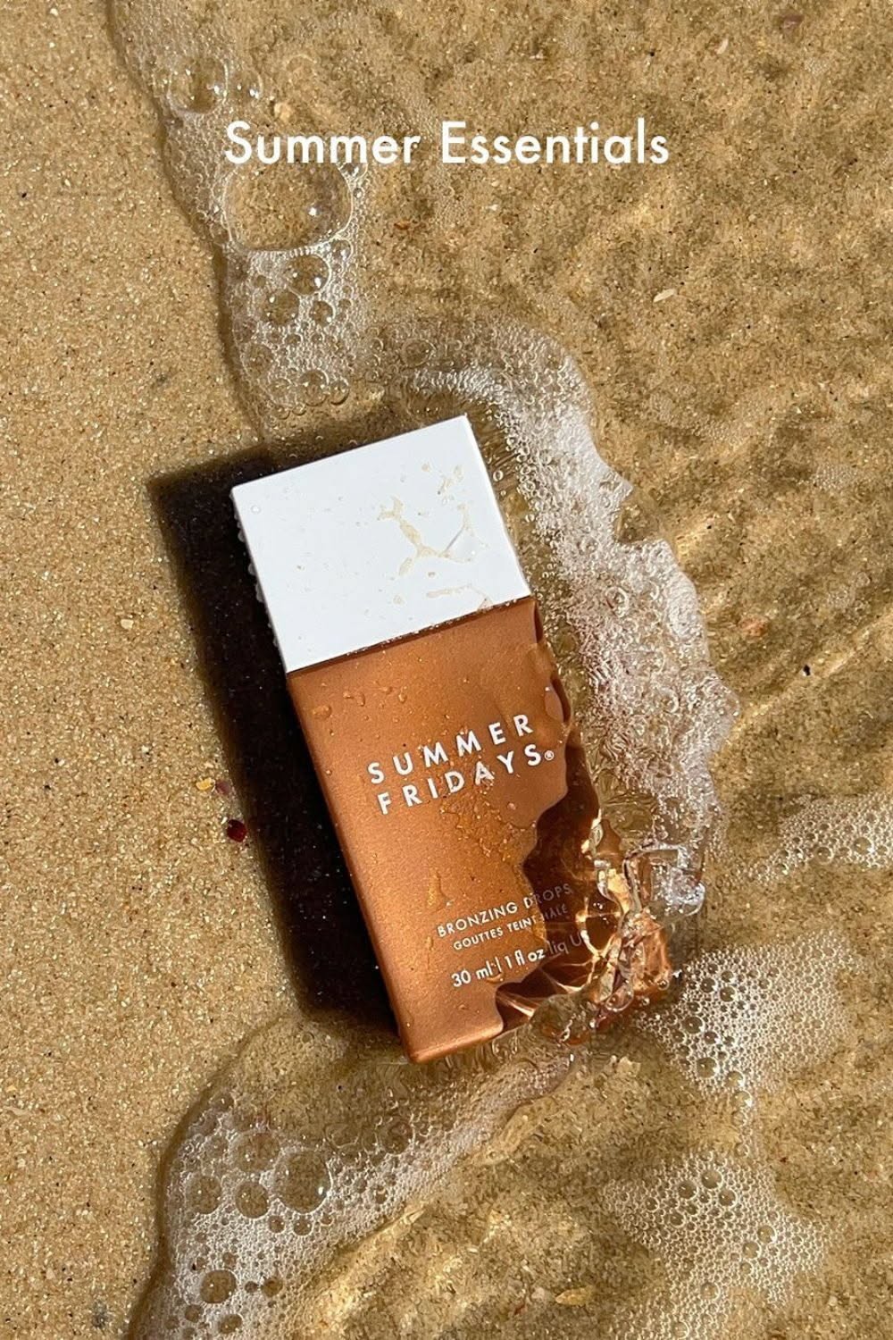 Summer Skincare Essentials Creative Design Generator Genflow テンプレートプレビュー