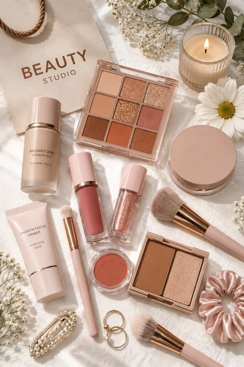 Beauty Makeup Product Photo 0093 Creative Design Generator Genflow template preview