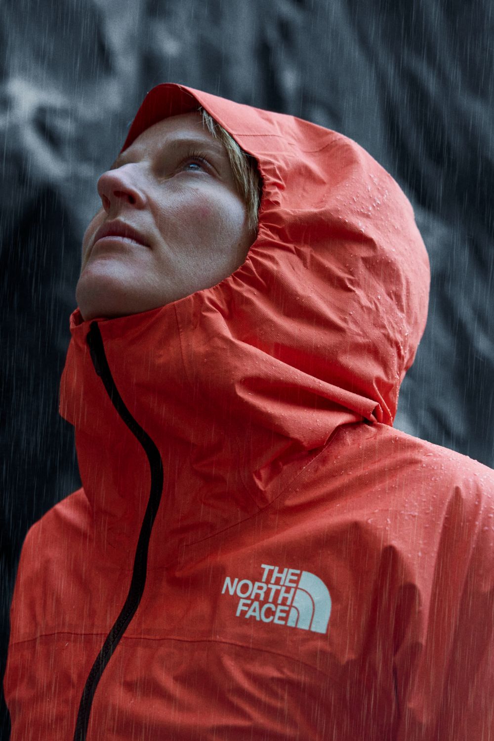 The North Face Rain Jackets Creative Design Generator Genflow 模板預覽
