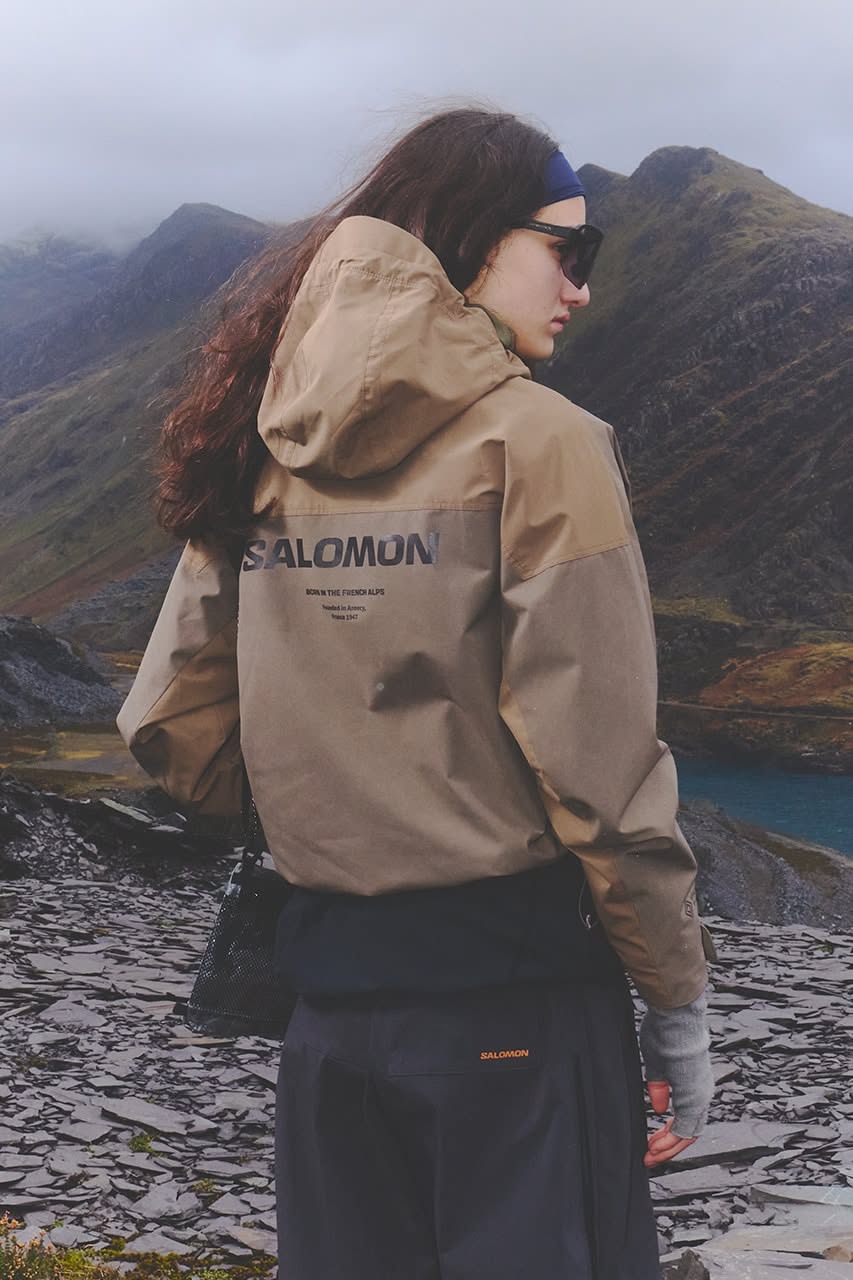 Salomon Korea's SS25 Collection Rocks The Outdoors Creative Design Generator Genflow template preview