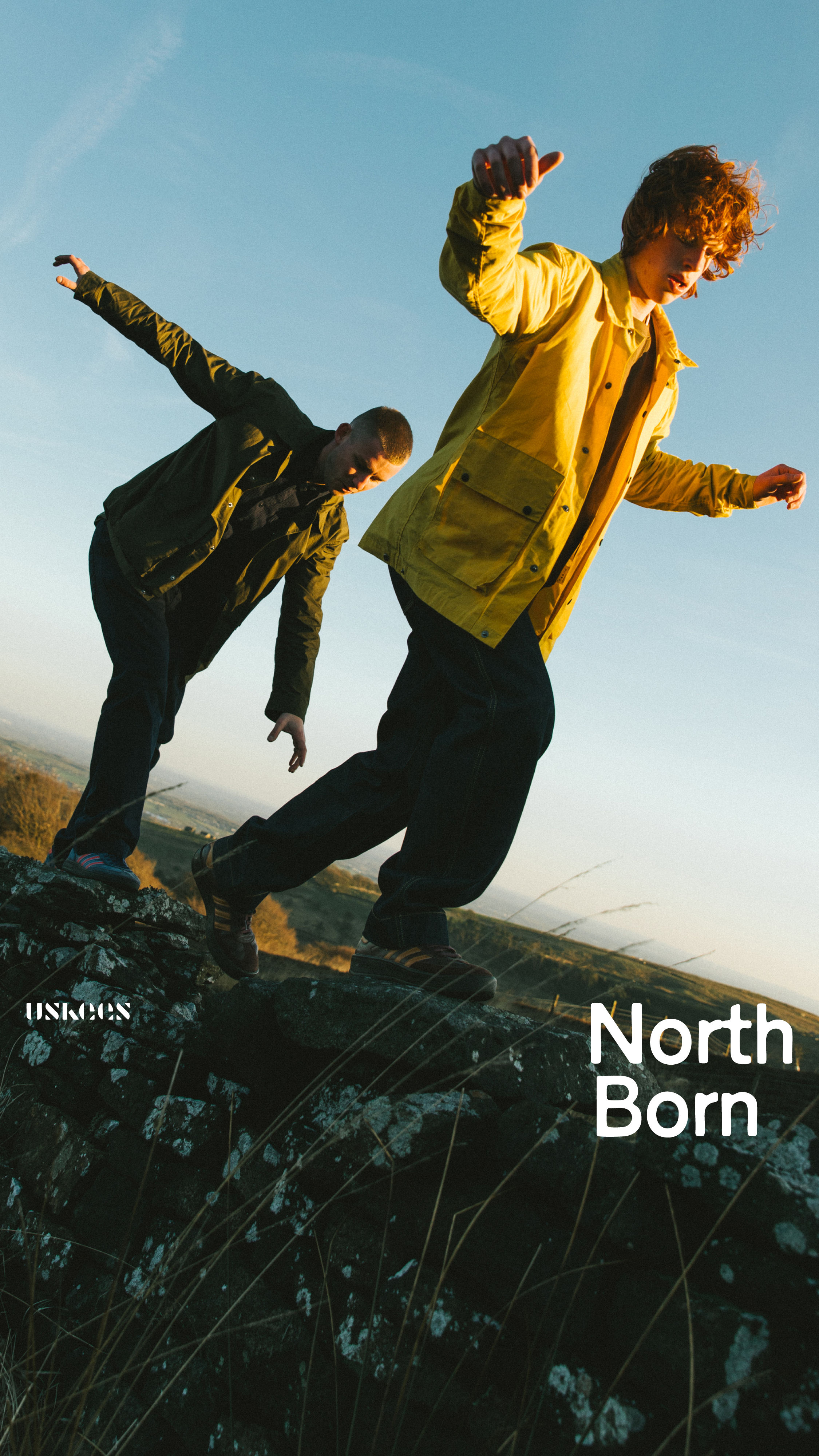 7001 North West Wax Jacket Creative Design Generator Genflow テンプレートプレビュー