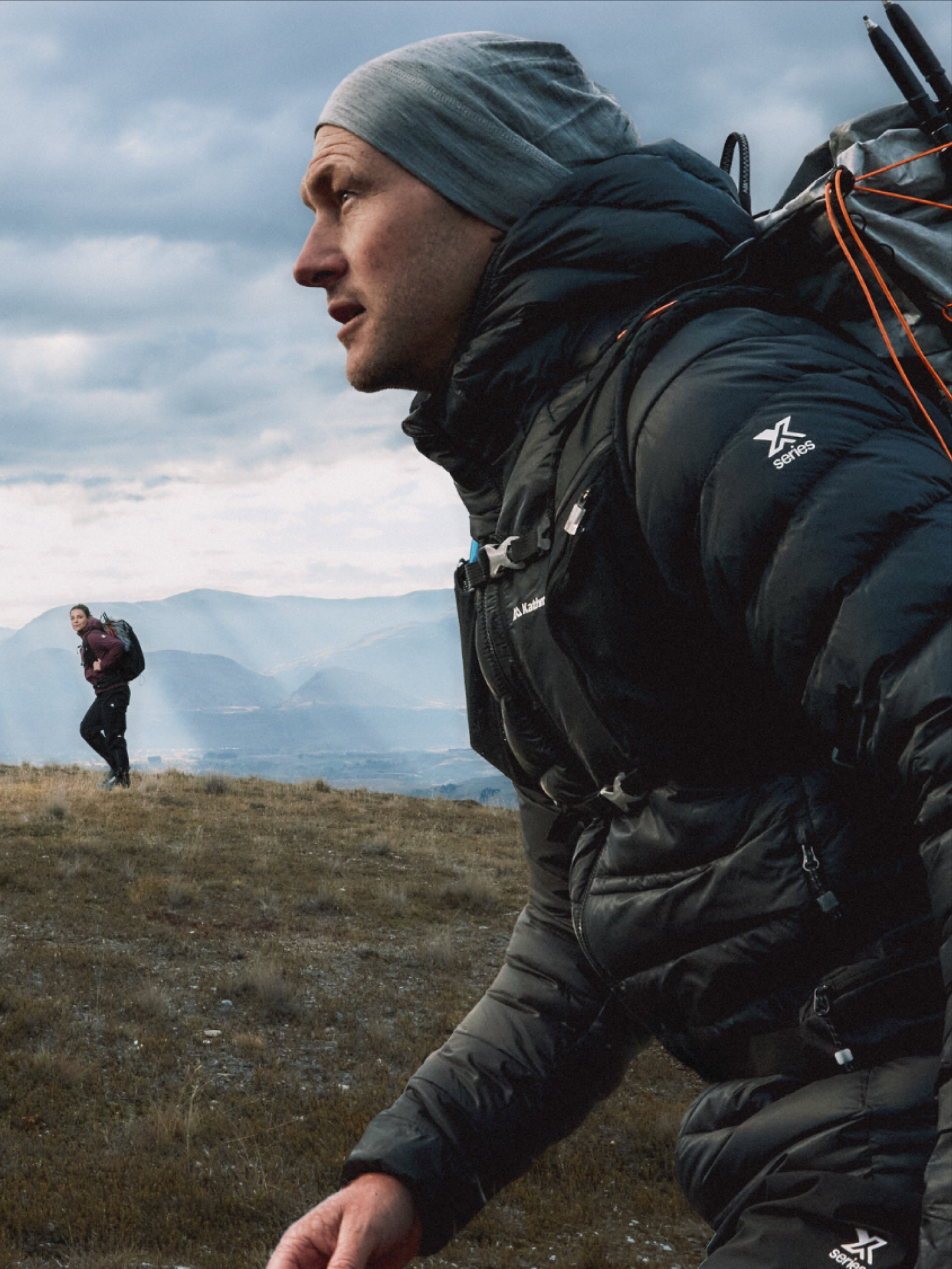 XT Series Cordura LT Down Hooded Jacket Creative Design Generator Genflow 模板预览