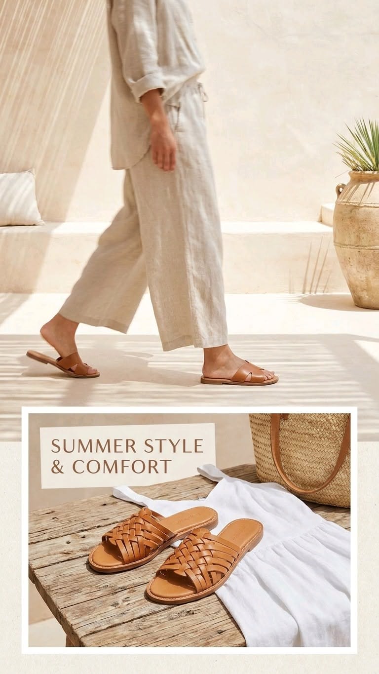 Summer Sandal Photo 0003 Creative Design Generator Genflow template preview