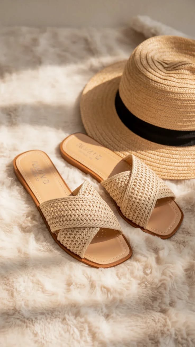Summer Sandal Photo 0040 Creative Design Generator Genflow template preview