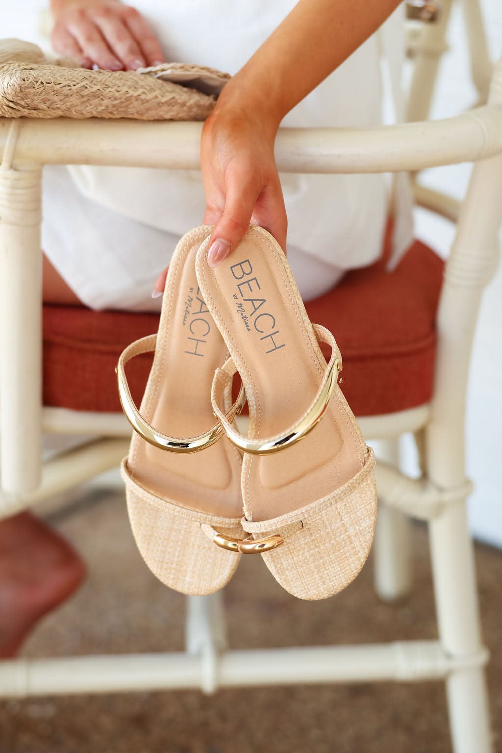 Vacay Sandal - Natural Creative Design Generator Genflow template preview