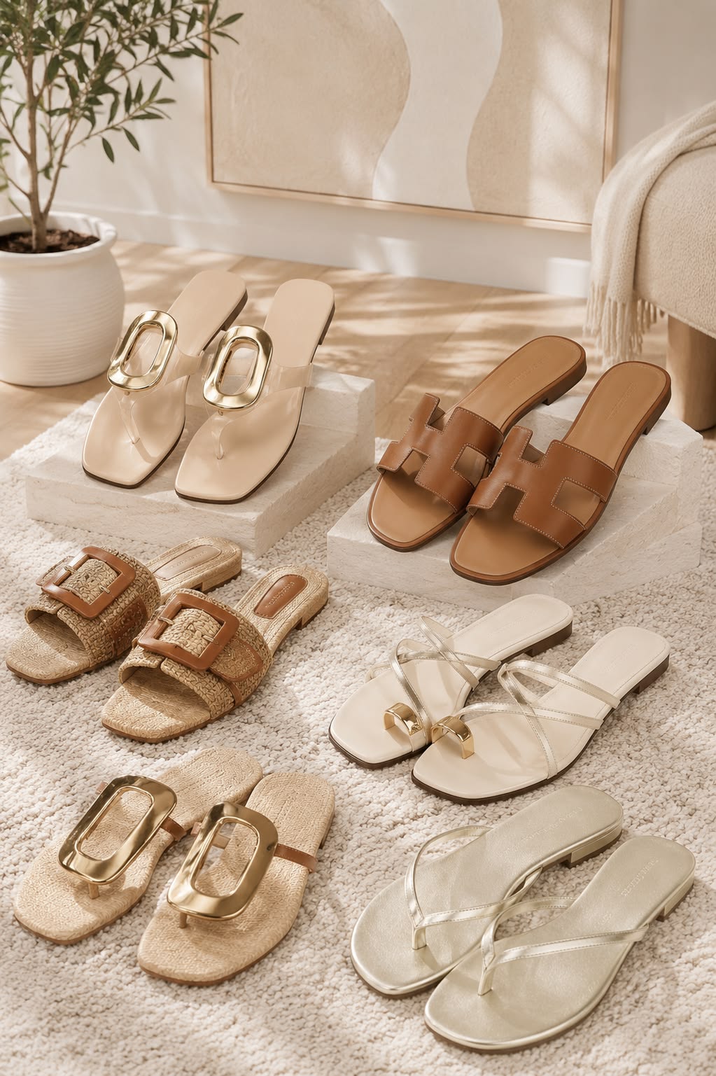 Summer Sandal Photo 0133 Creative Design Generator Genflow template preview