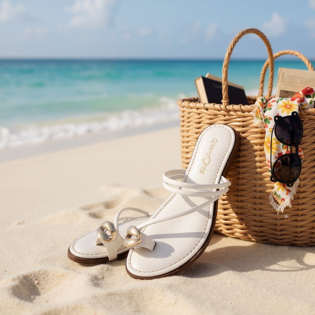 Summer Sandal Photo 0144 Creative Design Generator Genflow template preview