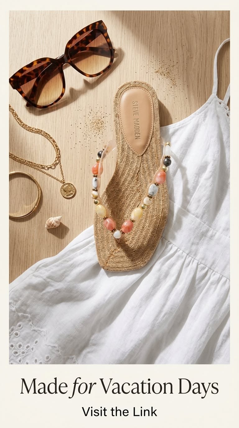 Summer Sandal Photo 0195 Creative Design Generator Genflow template preview